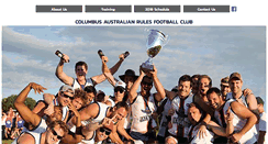Desktop Screenshot of columbusfooty.com
